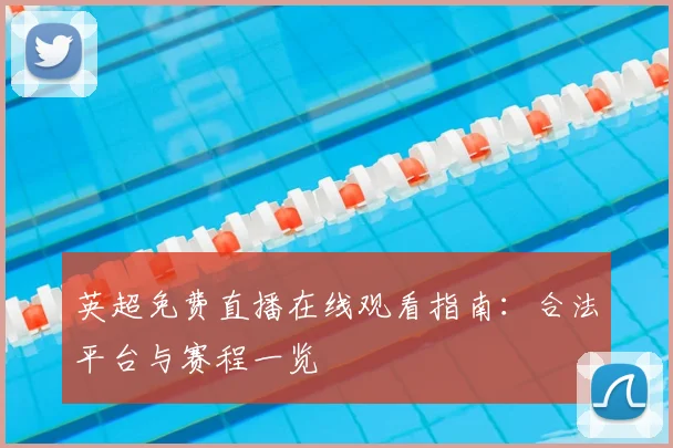 英超免费直播在线观看指南：合法平台与赛程一览