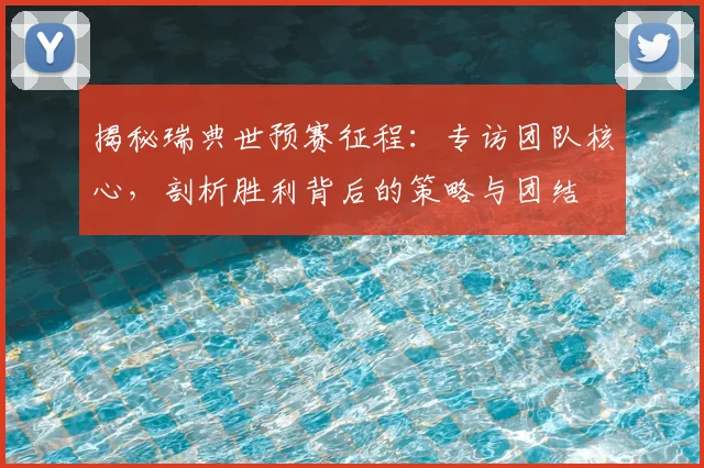 揭秘瑞典世预赛征程：专访团队核心，剖析胜利背后的策略与团结
